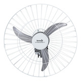Ventilador De Parede Loren Sid Tufão Sprint Branco Com 3 Pás Cor Cinza De Plástico, 60 cm De Diâmetro 60 Hz 127 v/220 v